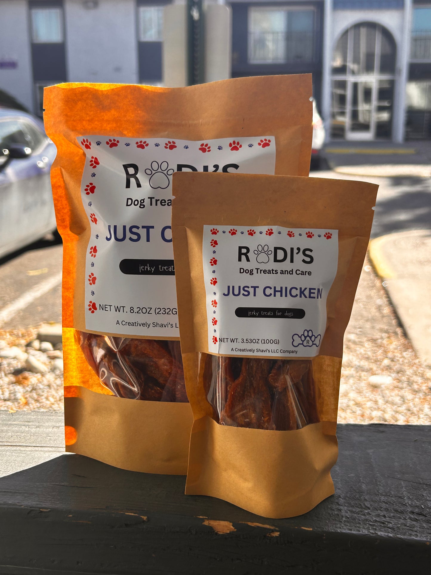 Jerky Treats for Dogs- Just Chicken Lrg Bag