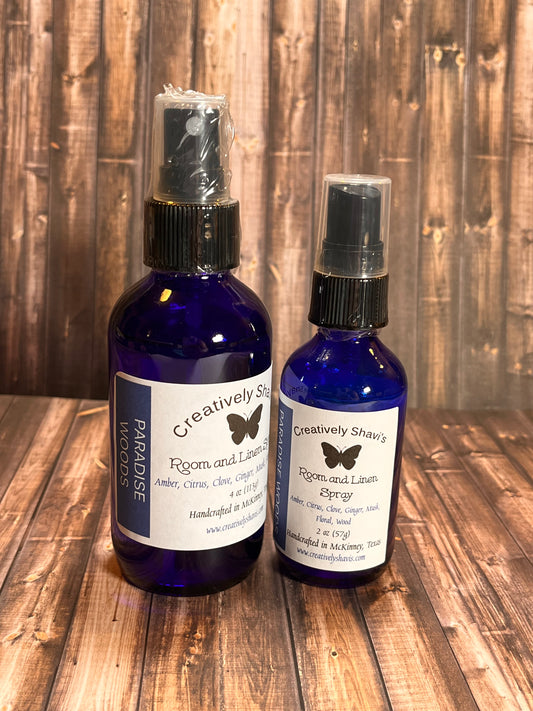 Paradise Woods Room and Linen Spray 2oz