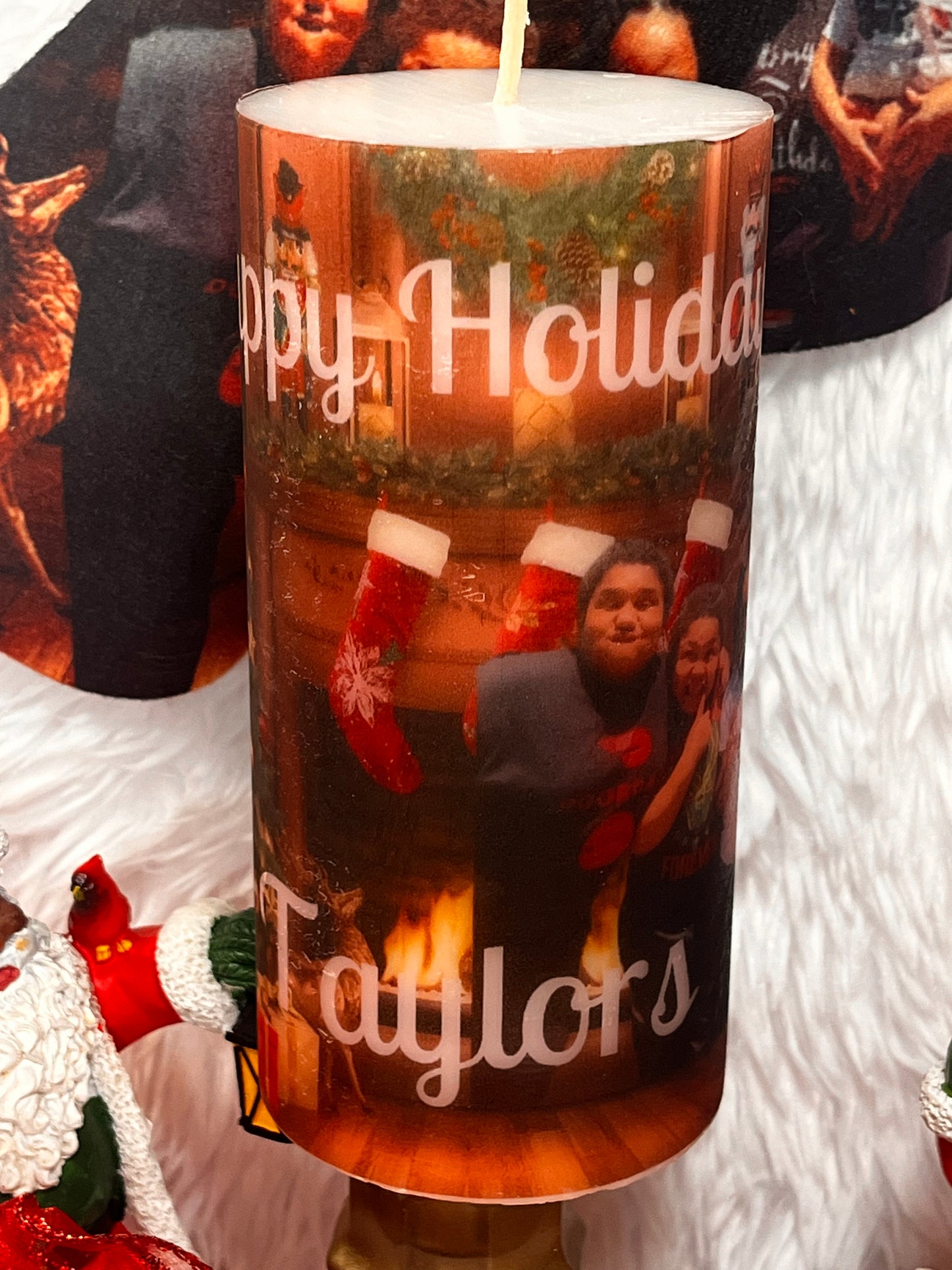 Personalized Pillar Candle