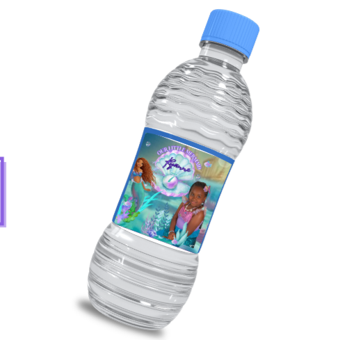 Party Favor Water Bottle Labels