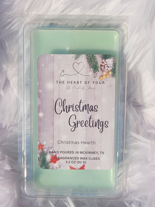 Christmas Greetings Wax Melts